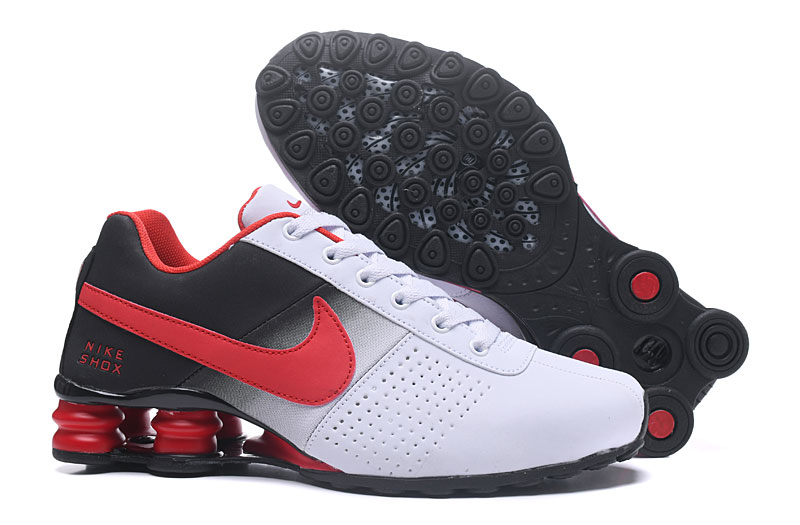 Nike Shox OZ D White Red Black Shoes - Click Image to Close